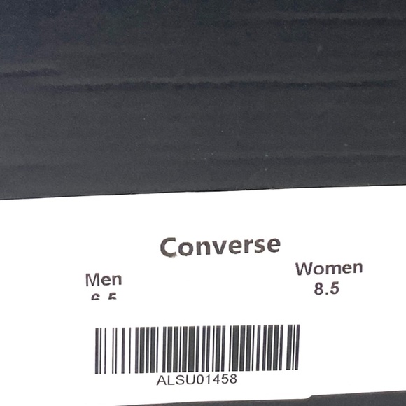 Converse Ctas Lift Platform Shoes Hi Canvas Black Gray Women Custom 171209C-WBGW - Picture 9 of 10